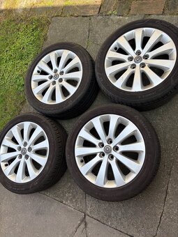 Letne pneumatiky na hlinikovych diskoch Matador Opel - 3