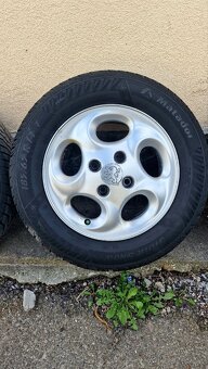 PEUGEOT elektrony R14 + pneu 185/65/14 - 3