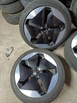 4ks alu disky VW 5x112 R20 pneu 6mm 215/45 r20 - 3