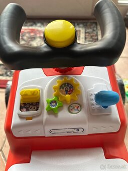 Odrážadlo – červené hasičské auto NOVE - 3