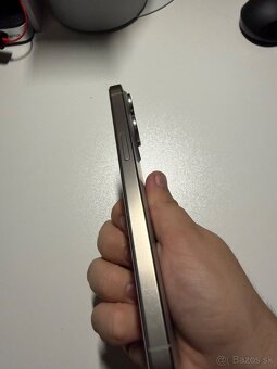 Predám iPhone 15 Pro Max 256 GB Natural Titanium - Top Stav - 3