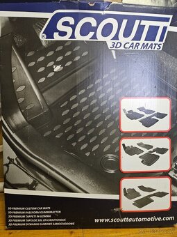 3D Scout podlahové gumy BMW E46 - 3