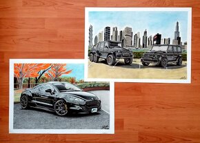 Chceš kresbu svojho auta? Napíš - 3