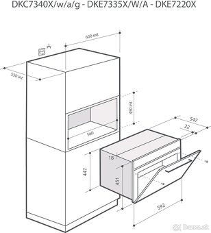 De Dietrich DKE7335A - 3
