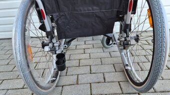 invalidny vozík 46cm držiak na barle pas - 3