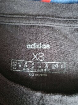 Dámske cierne adidas tricko XS - 3