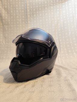 Helma Scorpion EXO-TECH EVO Carbon, matná čierna M - 3