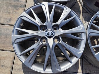 4x100 r15 hliníkové disky Toyota Yaris + TPMS snímače - 3