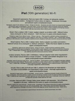 Apple iPad 10.9 Wi-Fi 64GB (10th generation) Strieborny - 3