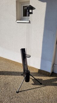 Terasový ohrievač,záhradné svetlo,rocket stove. - 3