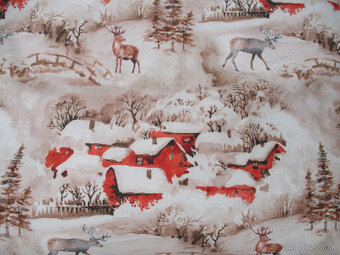 Obliečka zimná krajina,50x50cm - 3