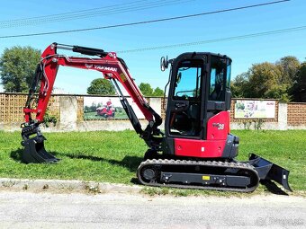 japonske rýpadlo Yanmar ViO38-7 bager + powertilt (4,2ton) - 3