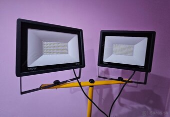 Led reflektory 2-100W + stojan. - 3