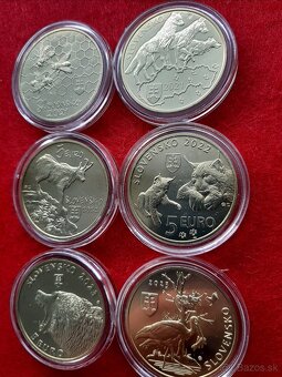Slovenské 5€ mince - 3