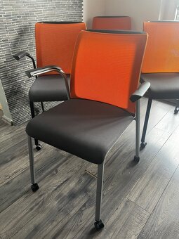 Stolička Steelcase kancelárska 4ks - 3