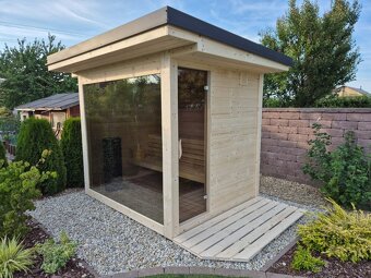 Exteriérová sauna - 3