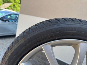 Hliníkové disky Mazda 5x114,3 R17 + nové zimné 205/50 R17 - 3