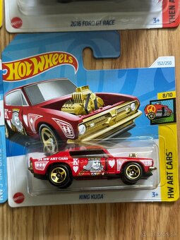 Hot wheels autíčka nové neotvorené 5 kusov (g) Treasure hunt - 3