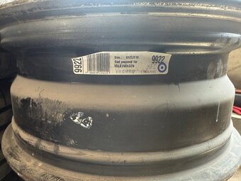 Predam plechové disky 6,5x16 5x112 ET33 - 3