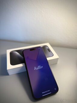 Predám Apple iPhone 15 PRO 128GB, AKO NOVÝ, ZÁRUKA SK - 3