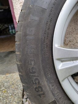 Predam 15" ALU 4x98 + letne 185/65 R15 continental - 3