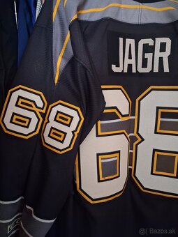 Vintage Jaromir Jagr #68 Pittsburgh Penguins CCM NHL Jersey - 3