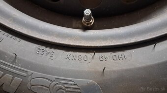 Predám zimné pneu MICHELIN ALPIN 6 215/60 R16 99H - 3