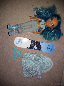 Rainbow high bábiky barbie lyže snowbord čižmy korčule bundy - 3