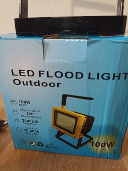 Prenosné vysokovýkonné nabíjateľné Led svietidlo / lampa - 3