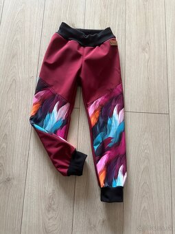 Softshellove nohavice s flisom 80-140 - 3