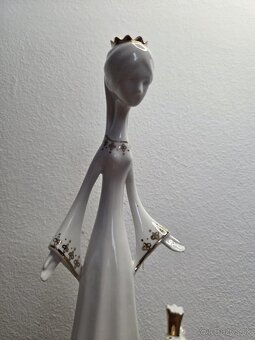 Porcelánová soška Aquincum Budapest - 3