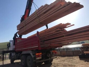 Hranoly stavebné rezivo dosky fošne - 3