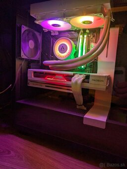 Výkonný herný PC – i9-12900KF + RX 7800 XT – biely RGB build - 3