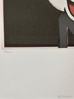 Andy Warhol "Mickey Mouse " Limitovaná edícia_Certifikát - 3