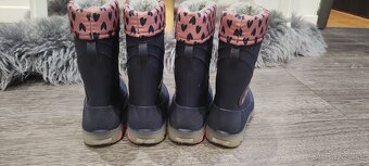 Gumáky pre dvojičky 26/27 zateplené svietiace - 3