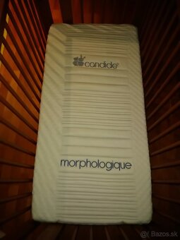 Detská drevená postieľka - 3