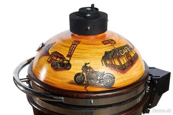 NOVÝ - Keramický grill Mr. Egg  - Route 66 - 18" a 20" - 3