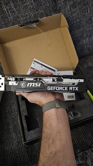 RTX 3050 8GB, MSI Ventus 2x XS - 3