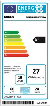 24" (60cm) TV Gogen TVH 24R540 - SMART - ako novy - 3