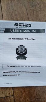 Shehds Led36x18 RGBWA + UV zoom - 3
