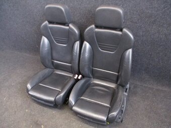 RECARO kožený interiér Audi A4 S4 B6 8E LEDER BLACK - 3