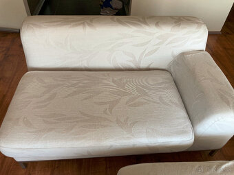 Predám sedaciu súpravu IKEA – 3+2+podnožka - 3