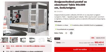 dvojposchodova postel - 3