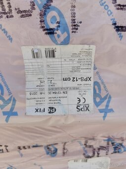 XPS hr. 120mm -- 10,5 eur / ks - (75 ks) (56,25 m2) - 3