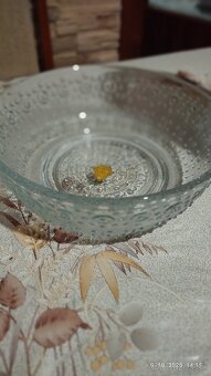 Bohemia kryštál misa +6 menších - 3