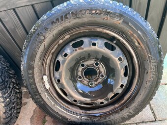 Predám disky VW 5x100 R14 + 2Pneu - 3
