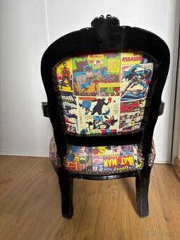 Detské retro Marvel kreslo - 3