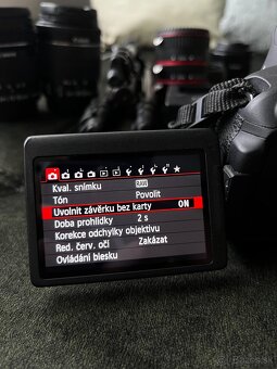 Canon EOS 700D + 3 objektívy + príslušenstvo - 3
