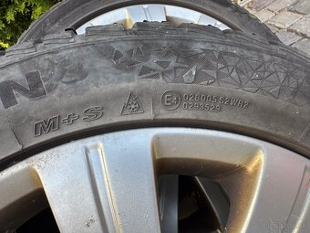 Predám AL disky Škoda 5x112 R17 + zimné pneu ZDARMA - 3