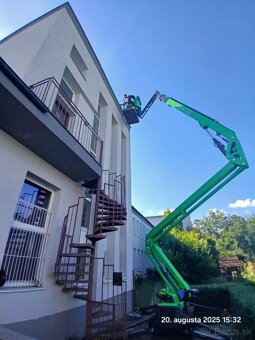 Plošina, Výškové práce, práca vo výškach - 3